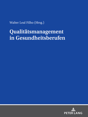 cover image of Qualitaetsmanagement in Gesundheitsberufen